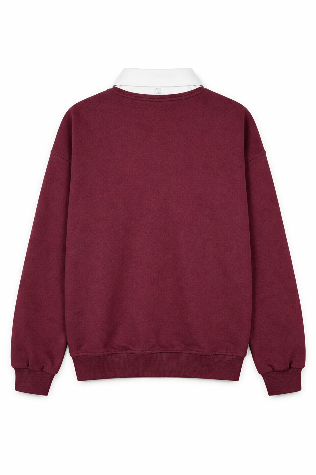 Zyra Polo sweatshirt (Burgandy)